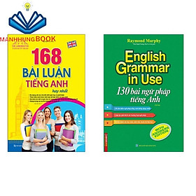 Combo 2c 168 bài luận ta + 130 bài ngữ pháp ta ( màu)