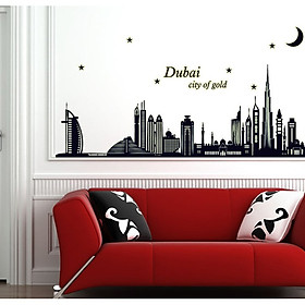 Decal dán tường Dạ quang Dubai AmyShop DDQ001 (65 x 155 cm)