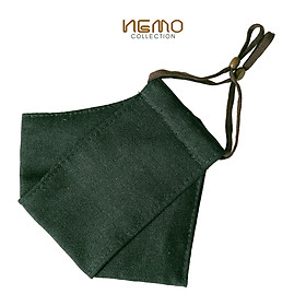 Khẩu Trang 4D Linen Cao Cấp 3 Lớp NEMO Collection, Lọc Bụi, Chống Nắng, Kháng Khuẩn, Bộ Sưu Tập Tone Màu Vintage - KTLMT