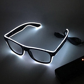 Kính Gắn Đèn LED Phát Sáng - Màu Ngẫu Nhiên