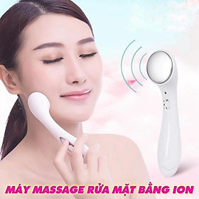 Máy Massage Mặt Cầm Tay Mới Ion DS309, Siêu Thoáng Lỗ Chân Lông