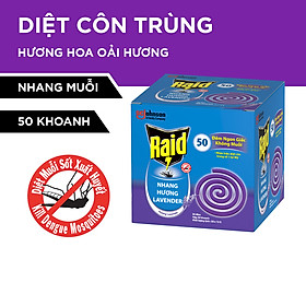 Mua RAID Nhang diệt muỗi Hương Lavender - 50 khoanh
