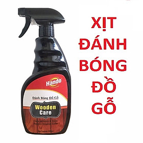 Xịt làm sạch, bảo dưỡng và đánh bóng đồ gỗ Hando 600ml