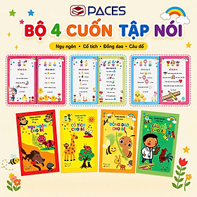 Sách - Đồng Dao, Cổ Tích, Ngụ Ngôn, Câu Đố Cho Bé Tập Nói, Giáo Dục Sớm Cho Bé Từ 0-6 Tuổi SKIDS