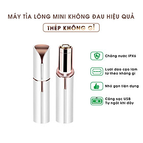 Máy Tỉa Lông Mini Không Đau, Tỉa Lông Mép, Lông Tay, Lông Nách, Lông Vùng Bikini Hiệu Qủa