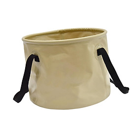 Collapsible Bucket with Handle Wash Basin for Camping Backpacking Travelling