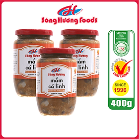 3 Hũ Mắm Cá Linh Sông Hương Foods Hũ 400g