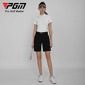 Cộc tay golf nữ cao cấp PGM YF561 - Mẫu áo mới được cập nhật, kiểu dáng hot nhất mùa hè này