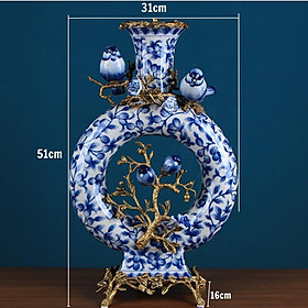 Mua Bình hoa Chim sứ cổ - CB36-BH2