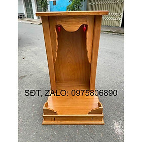 Mua Bàn thờ thần tài ông địa gỗ gõ đỏ 48 x 68cm
