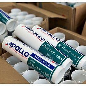 Keo Silicol Apollo A100 đục, A200 trắng trong, A500 các màu (ĐEN, GHI,TRẮNG ĐỤC, TRẮNG TRONG)