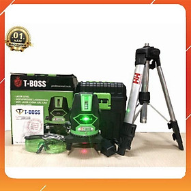 Mua Máy bắn cốt laser 5 tia xanh tặng chân máy 1m2 Đầu ra tia laser màu xanh 4 tia dọc  1 tia ngang vuông góc nhau  1 chấm