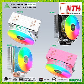 Fan PRO4 LED ARGBTản 4U, Fan 12cm, Đen, Trắng, Hồng, Xanh, Full