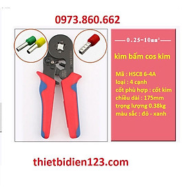 Kìm bấm cos kim, cos pin HSC8 6-4A