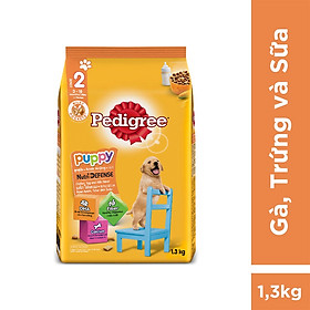 Hình ảnh Thức ăn chó con Pedigree vị gà & trứng túi 1.3kg