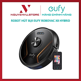 Mua Robot hút bụi Eufy RoboVac X8 Hybrid - Hàng Chính Hãng