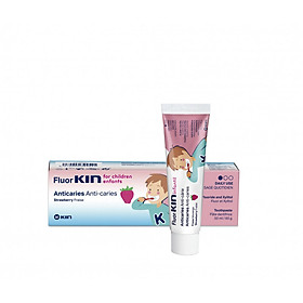 Kem đánh răng dành cho trẻ em Flour Kin children infantil Toothpaste