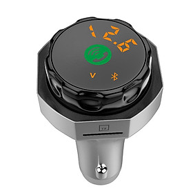 Metal Car Bluetooth Hands-free Calling FM Transmitter Car MP3 Player