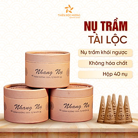 Mua Nhang Nụ Trầm Hương tự nhiên khói chảy ngược - Trầm Hương 12 năm - Thơm dịu nhẹ  không cay mắt  không kích mũi - Xông nhà tẩy uế - Thiên Mộc Hương