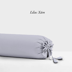 Vỏ Gối Ôm Lụa Tencel Hàn Quốc Cao Cấp À Ơi Concept Màu Trơn Nhiều màu Dây kéo khoá Size 37x100 cm