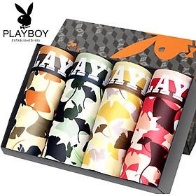 Set 4 Quần Boxer Nam Playboy 5260B