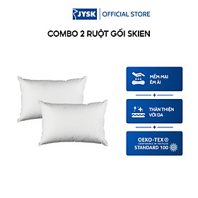 Combo 2 ruột gối JYSK Skien Polyester 50x70cm