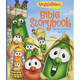 Sách - VeggieTales Bible Storybook : With Scripture from the NIrV by Cindy Kenney (US edition, hardcover)