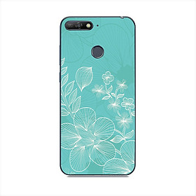 Ốp điện thoại dành cho máy Huawei Honor 7C - 1811 hình hoa lá MS DMT006