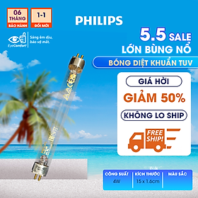Mua Đèn PHILIPS diệt khuẩn TUV 4W