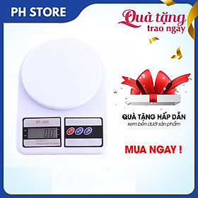 Cân Tiểu Ly Điện Tử, Độ Chính Xác Cao, Tải Trọng Tối Đa 7kg, Màn Hình Điện Tử Rõ Nét, Chất Liệu Nhựa Và Hợp Kim Siêu Cứng, Thiết Kế Sang Trọng, Hiện Đại