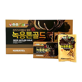 Bộ Túi Nước Hồng Sâm Taewoong Food Nhung Hươu 60ml x 30 Gói