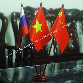 Cờ Để Bàn Việt Nam - Nga - Trung Quốc