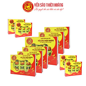 Hình ảnh Combo 10 Hộp Yến Thiên Hoàng 12% ( 6 lọ/ hộp)