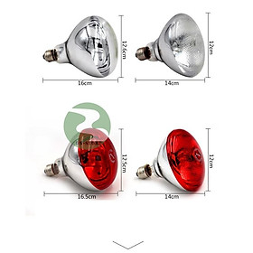 Mua Bóng úm gà sưởi ấm Gia xúc - Gia cầm bóng sưởi hồng ngoại 100w  150w  200w  250w BD56
