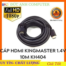 Mua Cáp HDMI 1.4v KINGMASTER KH404 dài 10M Chất Lượng Tốt- Không Nhiễu- Hàng Chính Hãng