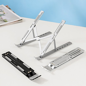 Mua Giá Đỡ Laptop Hợp Kim Nhôm Cao Cấp Gấp Gọn Kèm Túi Đựng, Giúp Tản Nhiệt  Laptop, Macbook, Ipad, Máy Tính Xách Tay Vị Trí Điều Chỉnh Nhiều Góc Độ Deli