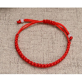 Vòng tay chỉ đỏ đem may mắn sức khỏe