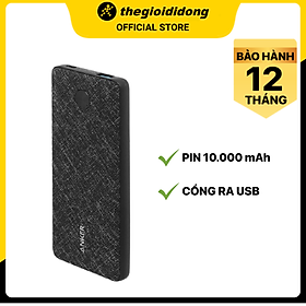 Pin sạc dự phòng Polymer 10.000 mAh Type C Anker PowerCore Slim A1229