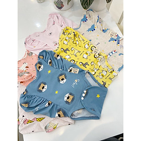 Nhộng ngủ chũn hở chân cao cấp - Giúp bé ngủ ngon, sâu giấc, chống giật mình - Vải cotton co giãn 4 chiều, mềm mại thoáng mát - Quấn chũn hở chân mùa hè siêu thoáng mát