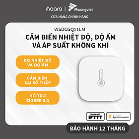 Mua Cảm biến Nhiệt độ Độ ẩm Aqara Temperature and Humidity Sensor WSDCGQ11LM - Tương thích HomeKit  Cần trang bị Hub