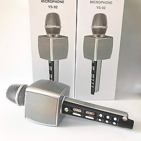 Mua Micro karaoke sd 92 vừa livetream  vừa phát ra loa bluetooth cưc hay