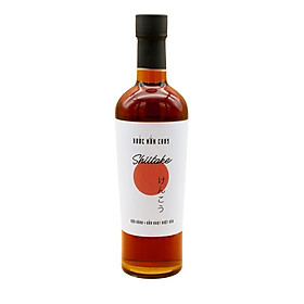 Nước mắm chay Shiitake chai 500ml - đậu nành và nấm ngọt Nhật Bản