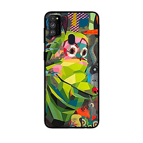 Ốp Lưng in cho Samsung Galaxy M30s Mẫu Chú Chó Xanh - Hàng Chính Hãng