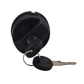 Car Fuel Petrol Gas Cap Black + Keys Fits for Opel Vauxhall Zafira Vectra