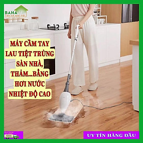 MÁY CẦM TAY LAU TIỆT TRÙNG SÀN NHÀ, THẢM...BẰNG HƠI NƯỚC NHIỆT ĐỘ CAO  Hơi nước tạo ra lên tới nhiệt độ là 140