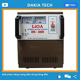 Ổn áp lioa 3kva model DRI - 3000II