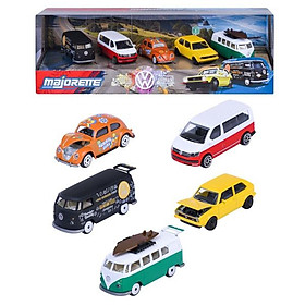Bộ 5 Đồ Chơi Mô Hình Xe 5 Pieces Giftpack - Majorette 8502005000 - Volkswagen