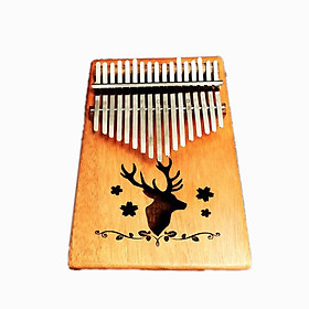 Đàn Kalimba Woim cao cấp 17 phím, Thumb Piano 17 keys - Gỗ tuần lộc