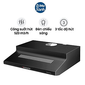 Mua Máy Hút Mùi Electrolux EFT6510K - Ngang 60cm - Công Suất Hút 520 m3/h - Hàng Chính Hãng