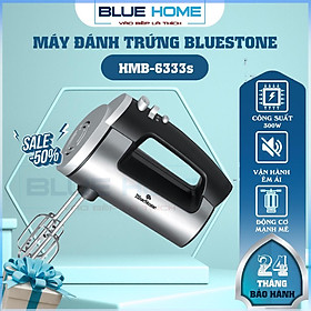 Mua Máy Đánh Trứng BlueStone HMB-6333S  công suất 300W - 6 Tốc Đánh  Hàng Chính Hãng